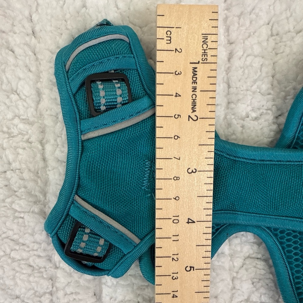 Teal Dog Harness